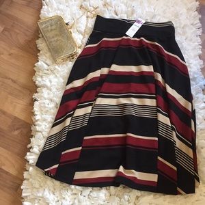 Midi skirt multi color